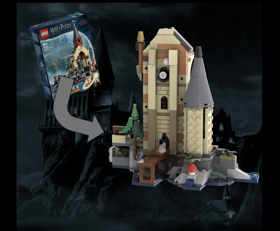 Lego The Clock Tower (76426 alternate)