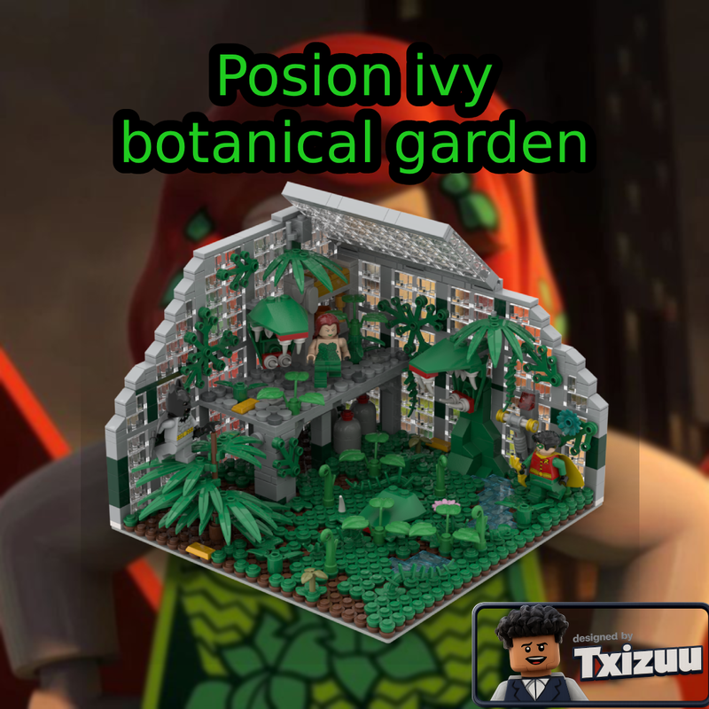 Lego Poison Ivy’s Botanical Garden