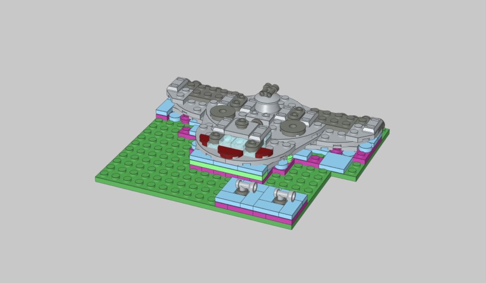 Lego Frame Rack for MOC-246387