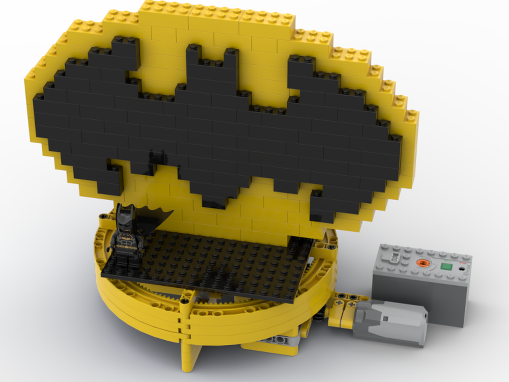 Lego Batman Logo with Turntable