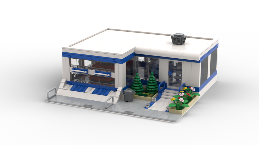 Lego Champion Motors - Delivery Showroom