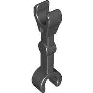 Lego Arm Mechanical Straight (Droid) [2 Clips at 90°] / Black