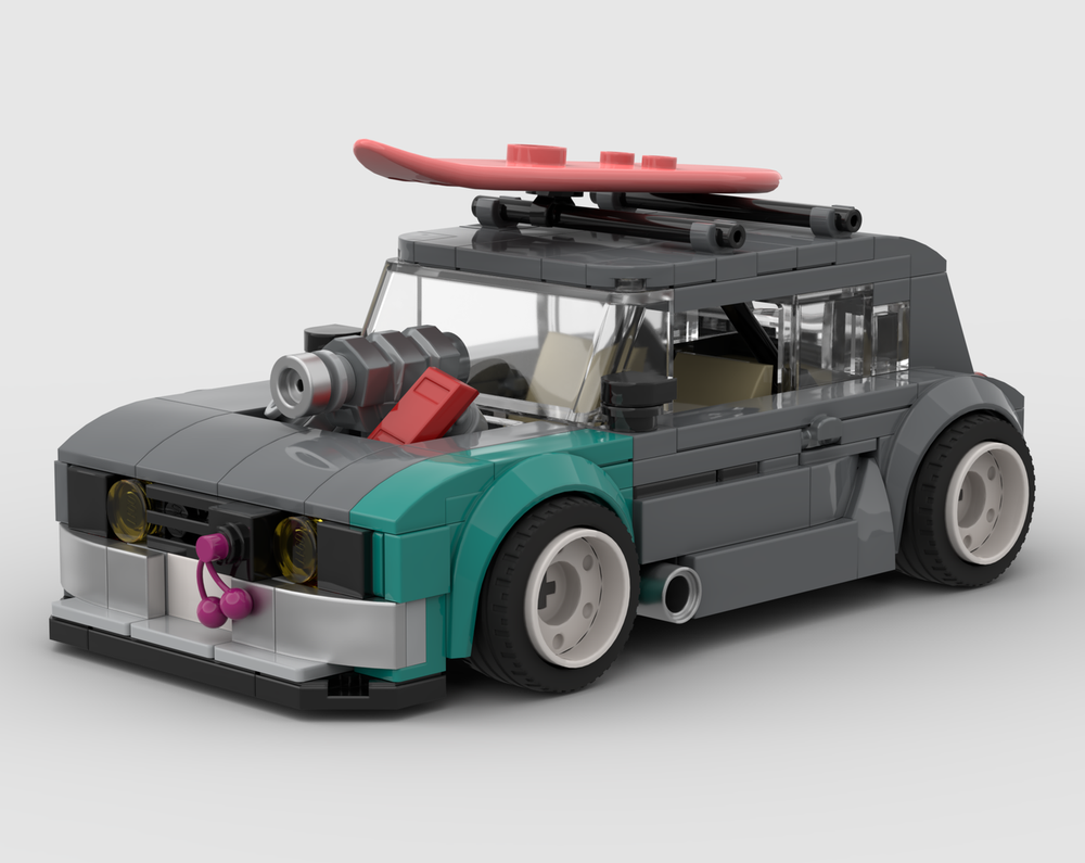 Lego 1968 Renault R4 Custom 'Choderunner'