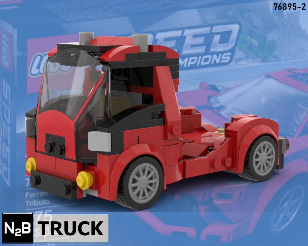 Lego Truck - Alternative build 2 - 76895