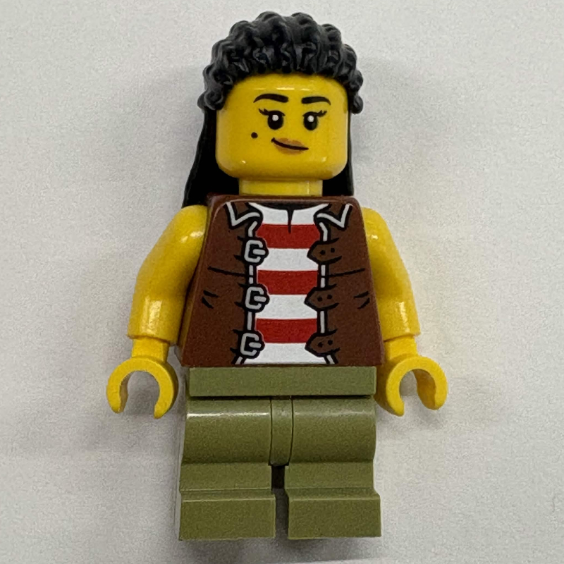 Lego Sailor, Girl, Olive Green Legs