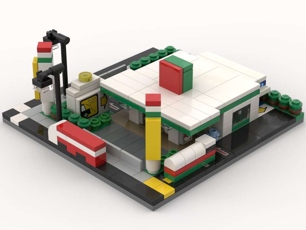 Lego Modular Gas Station #2