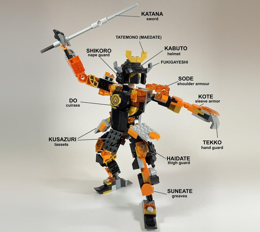 Lego Samurai from 71806