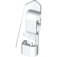 Lego Technic Panel Fairing #21 5L Small Smooth, Side B / White