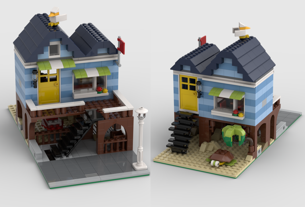 Lego Beachside Vacation Modular
