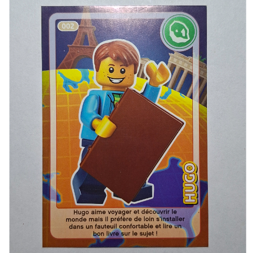Lego Trading Card for Set TRADINGCARD-12, #002 Print