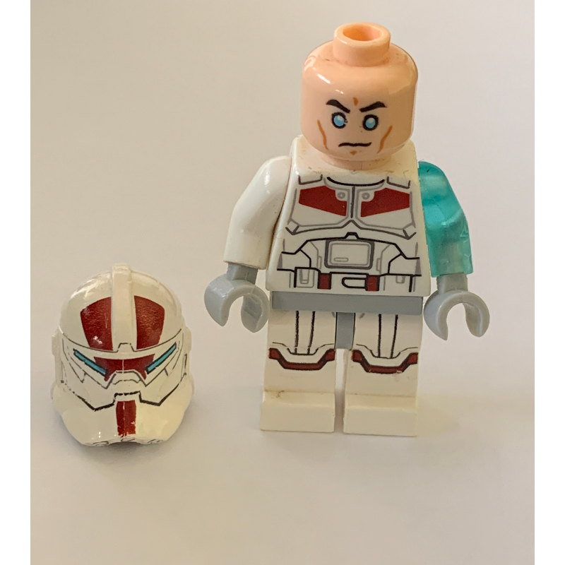 Lego Jek-14, Helmet with Dark Red Markings