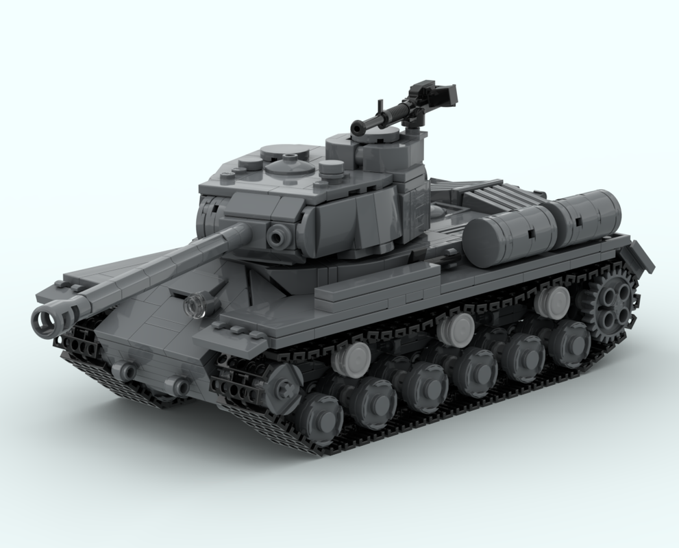 Lego IS-2 mod 1944 Soviet heavy tank