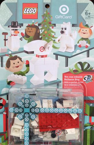 Lego Build a Bullseye 3 in 1 Target Gift Card Promotional