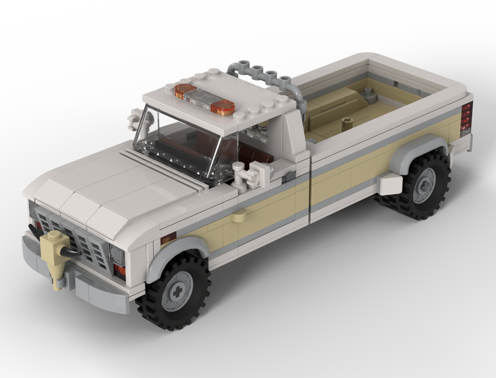 Lego Ford F-250 Heavy Duty 8wide