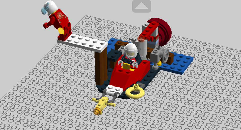 Lego Diving boat