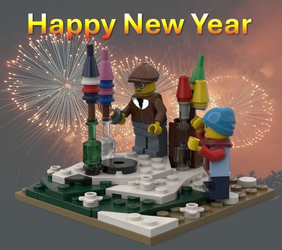 Lego Fireworks