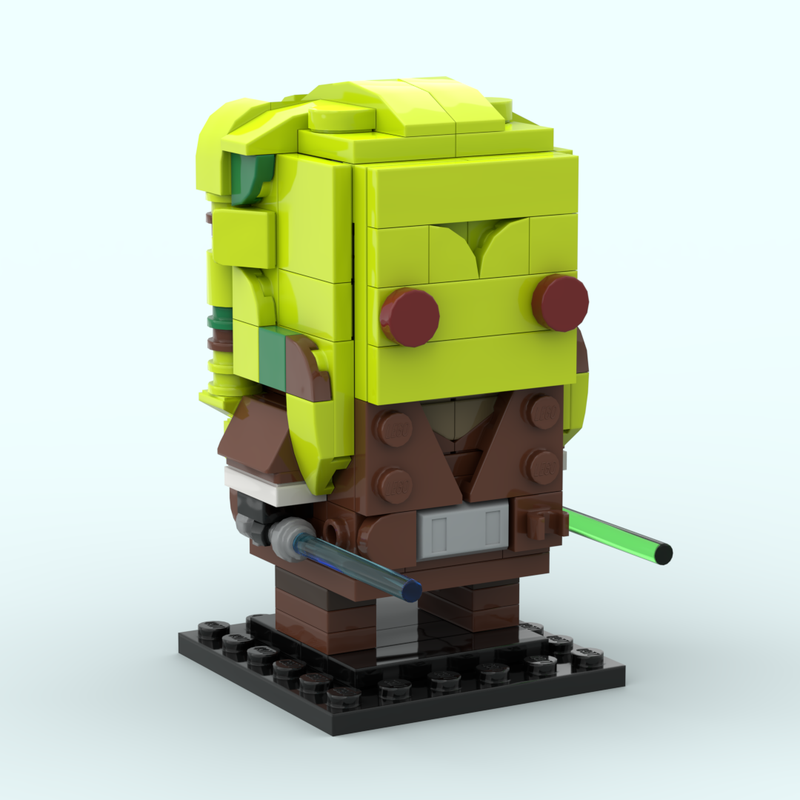 Lego Kit Fisto Brickheadz