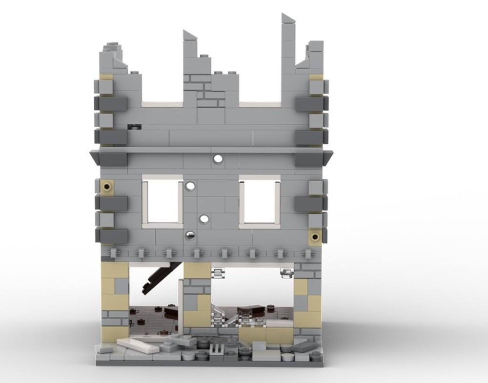 Lego ruined house n2