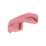 Lego Headwear Accessory Glasses with Pin / Trans-Red