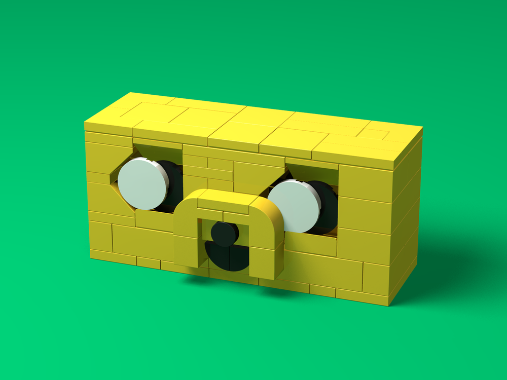 Lego Jake the Brick (from Adventure Time)