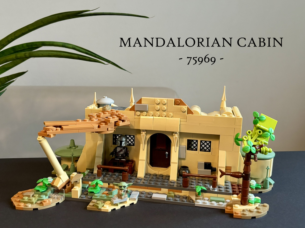 Lego MANDALORlAN Cabin - 75969 alternate build