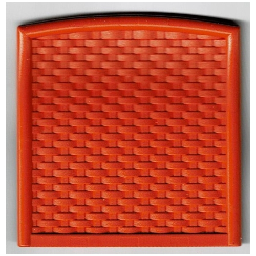Lego Scala, Chair, Back, Wicker Design / Orange