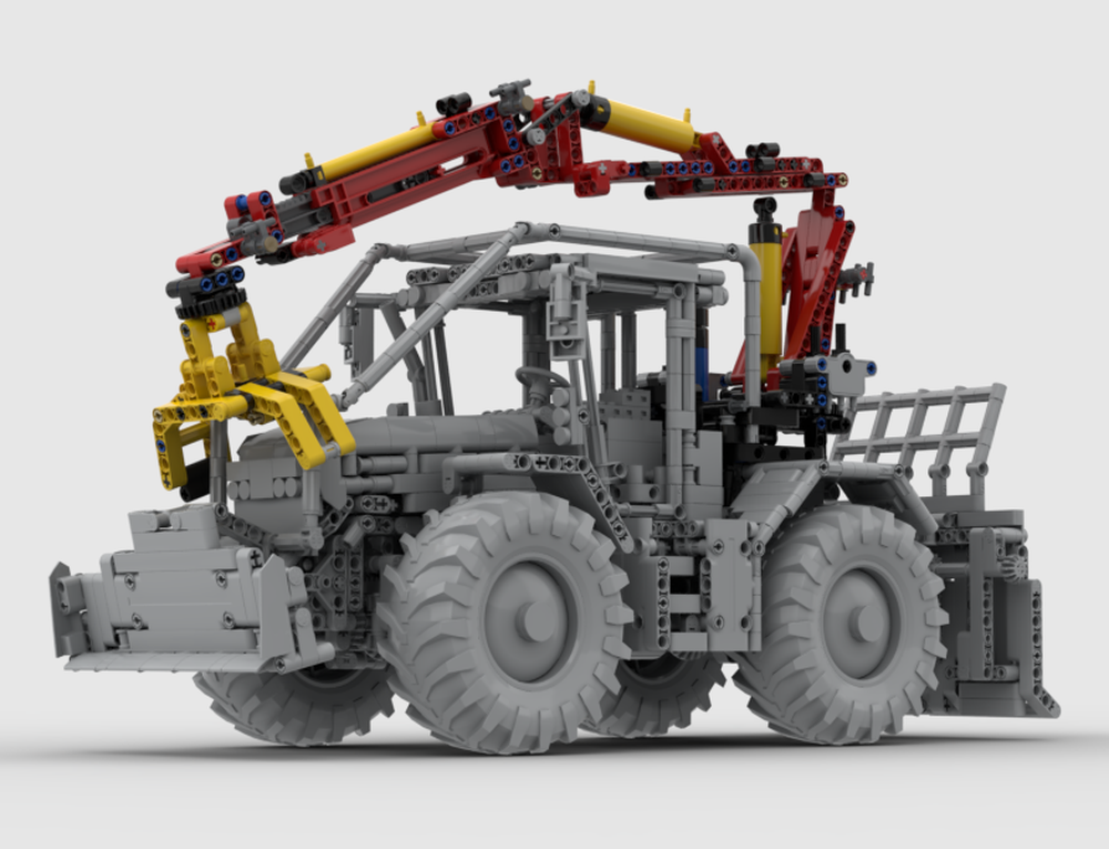 Lego Forestry Crane [JCB]