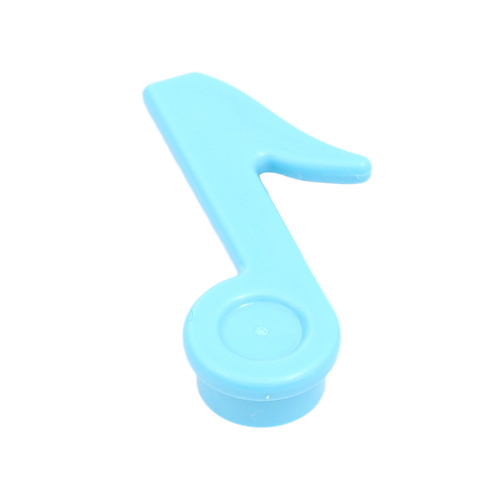 Lego Musical Note / Medium Azure