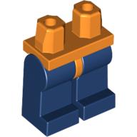 Lego Hips and Dark Blue Legs / Orange