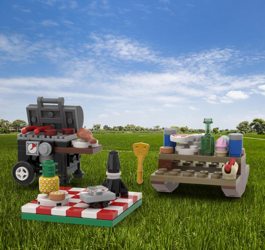 Lego BBQ with Dad (2022 Father's Day)