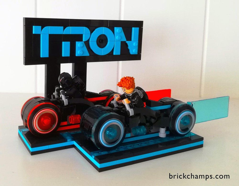 Lego TRON Neon Sign