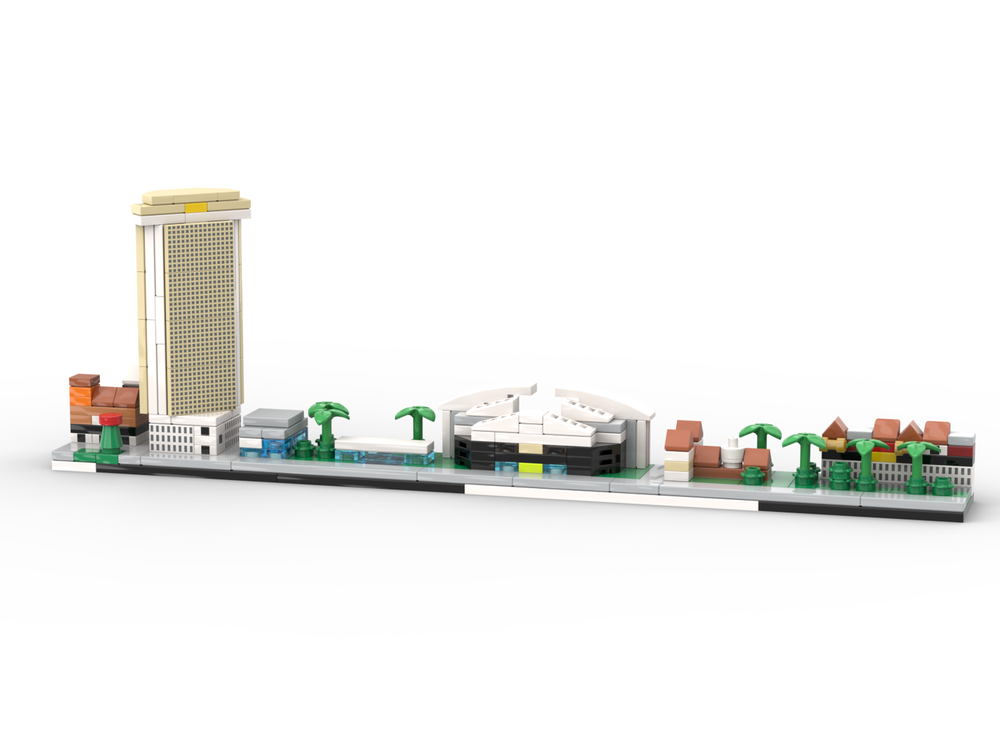 Lego Adelaide Skyline