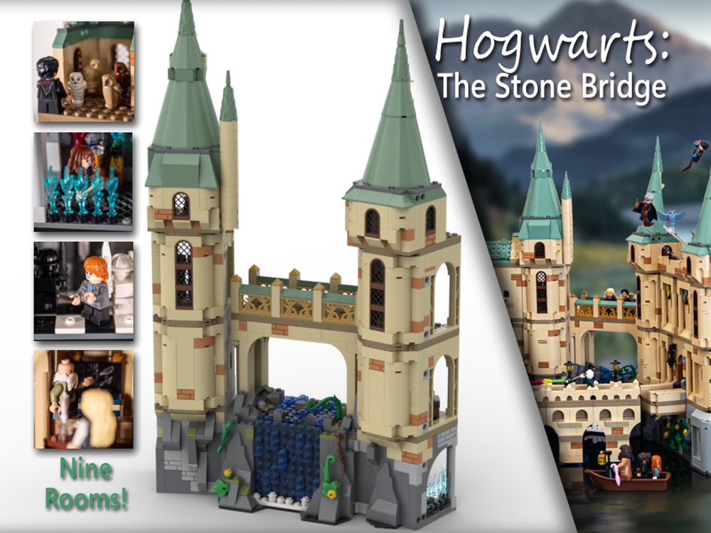 Lego HP Modular - The Stone Bridge: Philosopher's Stone Challenges