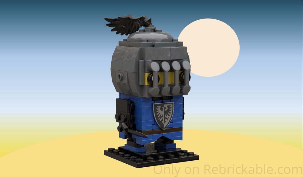 Lego Black Falcon knight Brickheadz