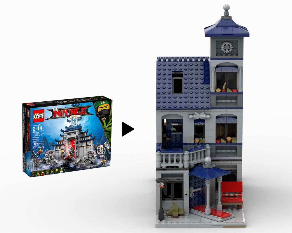 Lego 70617 Modular - Secret Hideout