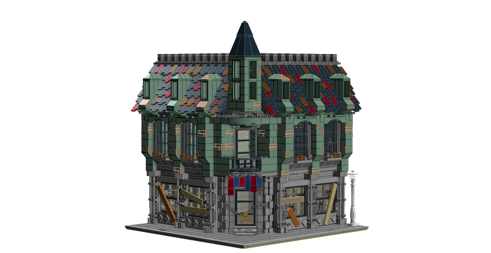 Lego Modular Abandoned Building