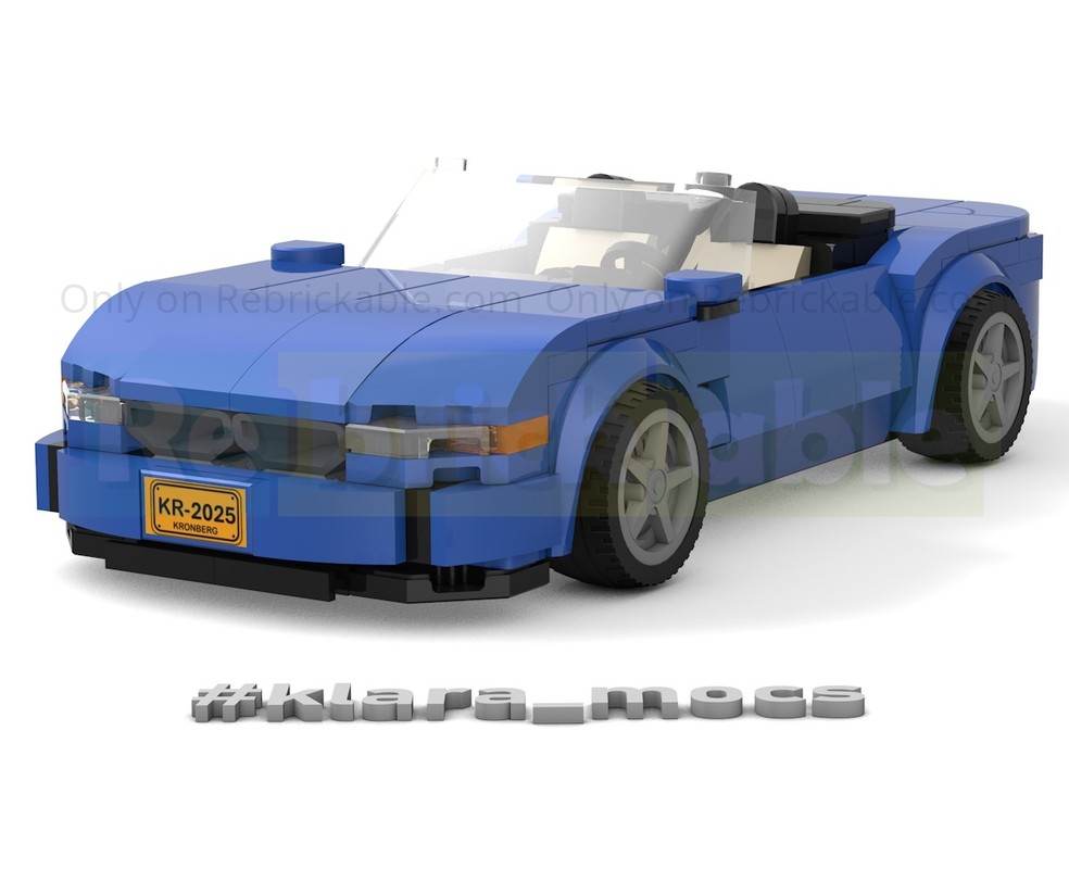 Lego Bavarian Roadster No1-Speed Champions