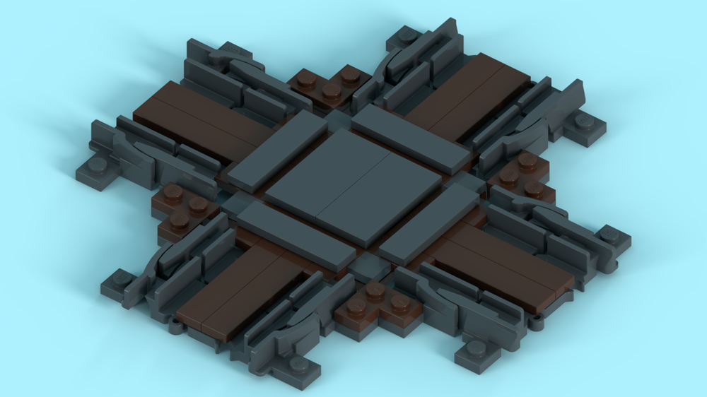 Lego Rail Crossing