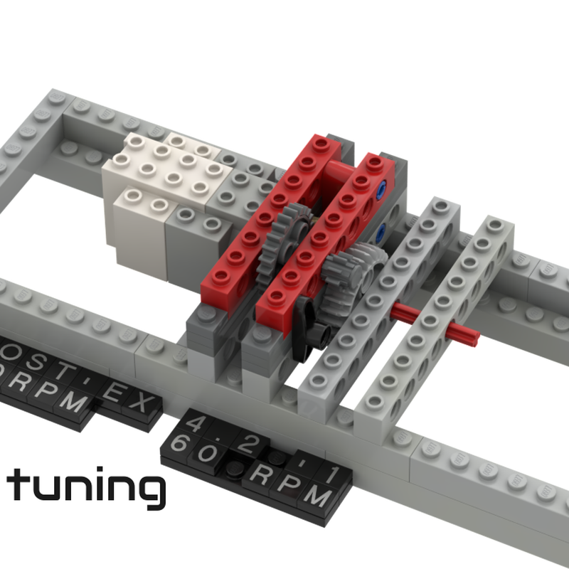 Lego 10 Gear Sets for GBC Tuning with various motors
