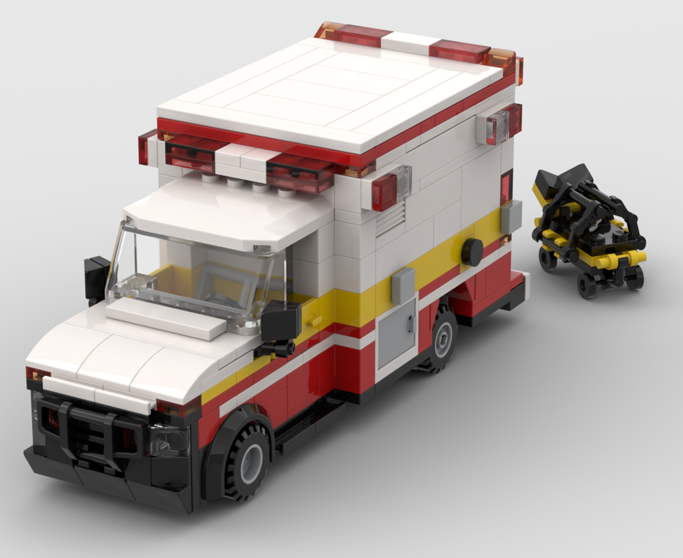 Lego Ambulance US v2