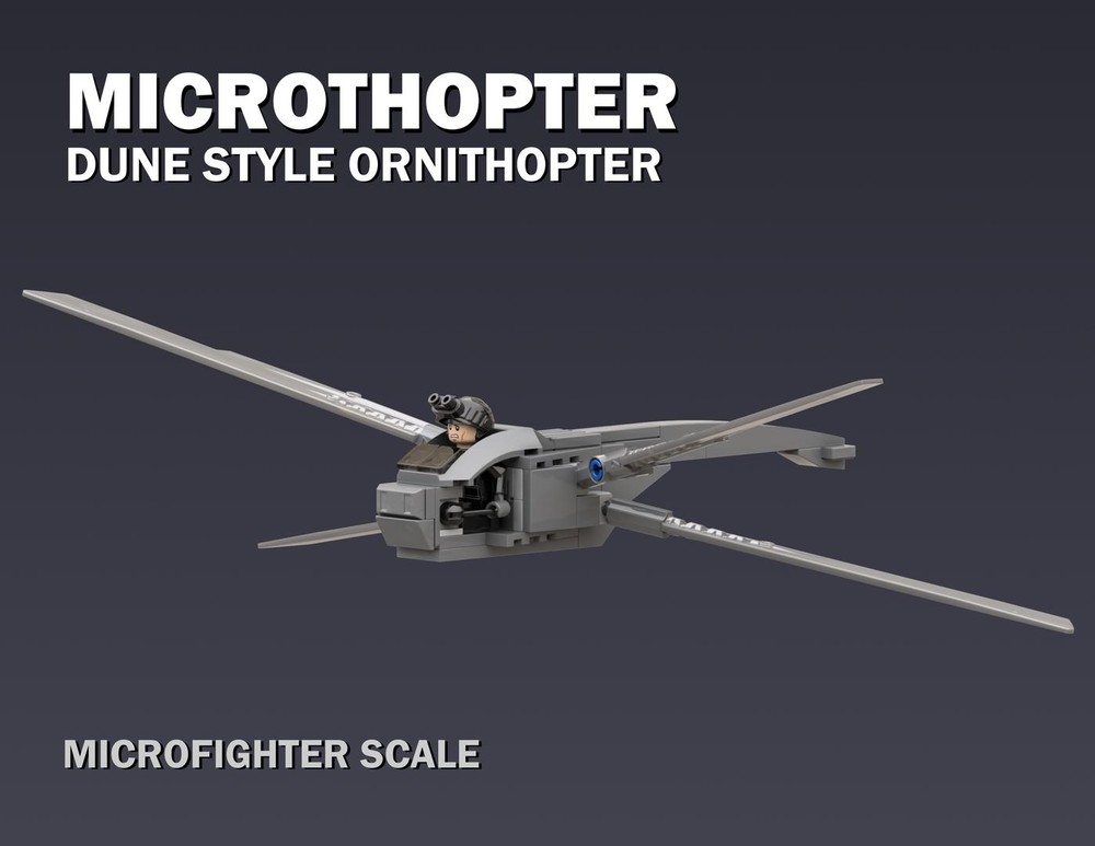 Lego Microfighter Ornithopter