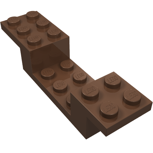 Lego Bracket 8 x 2 x 1 1/3 / Brown