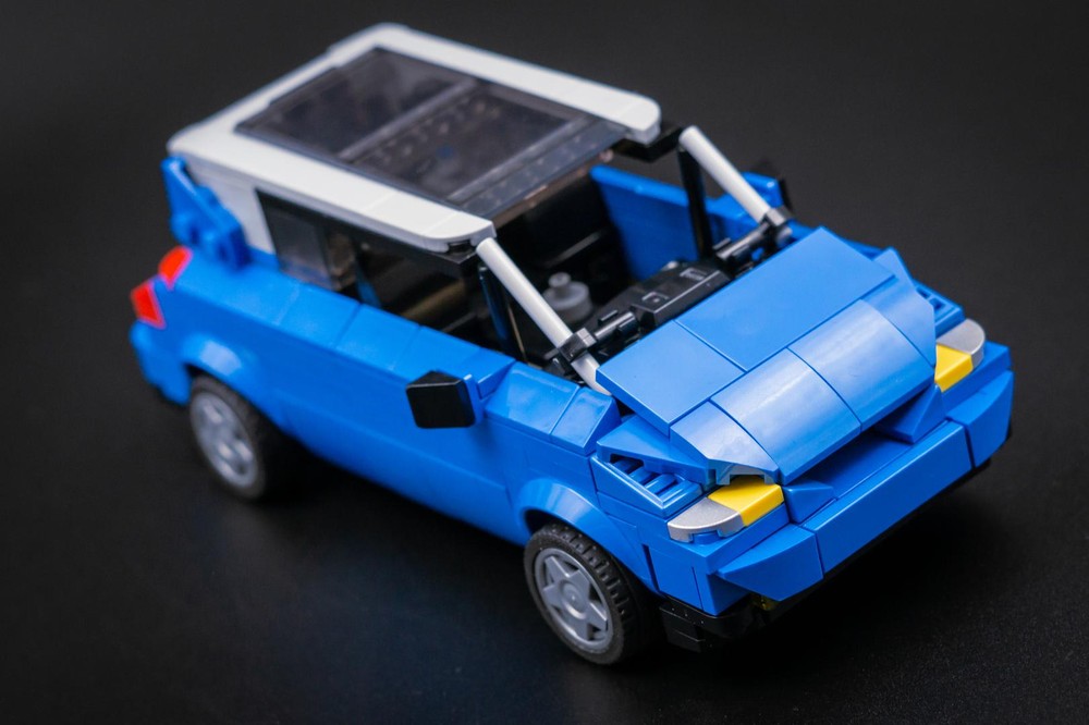Lego Renault Avantime blue