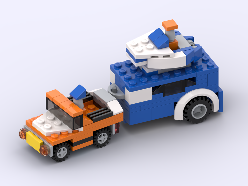 Lego Garry & Sally are going to the beach...
