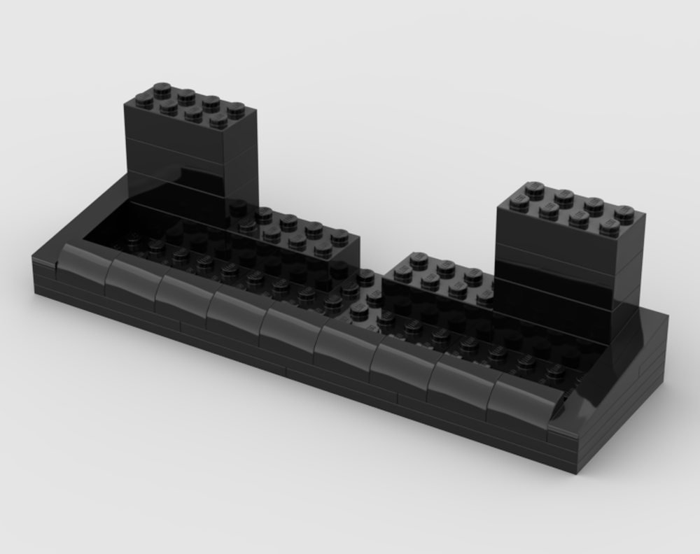 Lego Stand for 7" x 5" Photo Frame (Portrait)