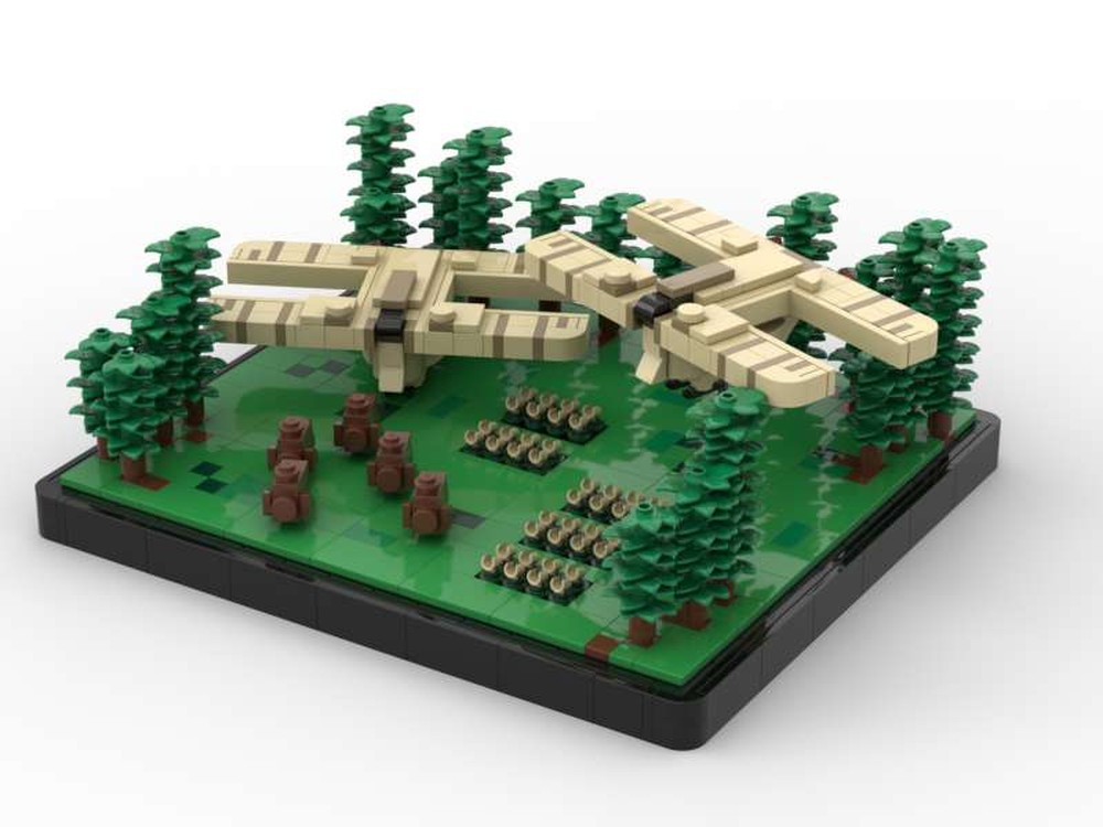 Lego Invasion Of Nab oo - Micro Droid Landing Craft - Episode I