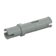 Lego Technic Pin Long without Friction Ridges - Single Slot / Light Gray