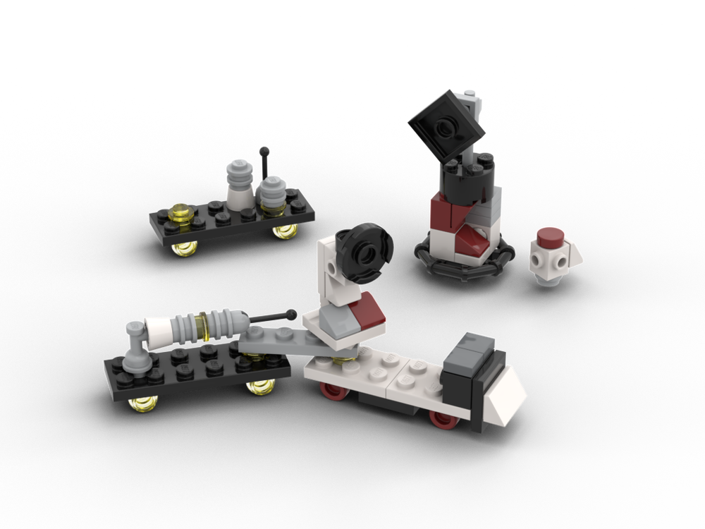 Lego 75011 Microscale Mobile Rocket Launcher (2013 study)