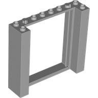 Lego Door Frame Double 2 x 8 x 6 / Light Bluish Gray