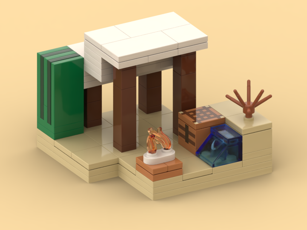 Lego Block Accurate - 21251 Steve's Desert Expedition